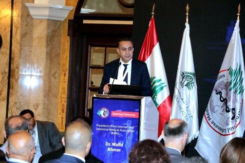 ناصر الدين ممثلا رئيس الجمهورية في مؤتمر الجمعية الطبية اللبنانية الدولية