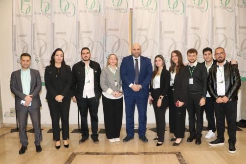 ناصر الدين افتتح المؤتمر العلمي في جامعة الحكمة عن التصوير الطبي المستقبلي 