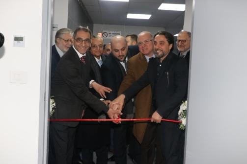Nassereldine Representing H.E.Berri Inaugurates the Endoscopy & Oncology Departments at Al-Zahraa