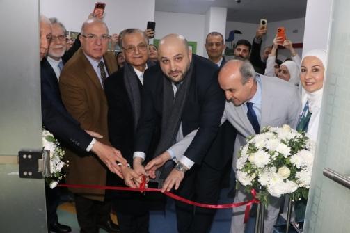 Nassereldine Representing H.E.Berri Inaugurates the Endoscopy & Oncology Departments at Al-Zahraa