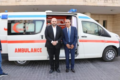 MoPH Provides Hospitals in Mays Al-Jabal, Marjeyoun and Baalbek with Ambulances Donated by Iraq