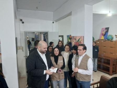 Nassreddine Tours Shelters for Displaced People in Bchamoun, Kayfoun, and Qmatiyeh