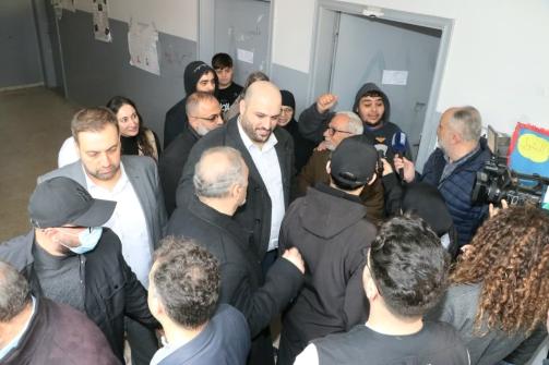 Nassreddine Tours Shelters for Displaced People in Bchamoun, Kayfoun, and Qmatiyeh