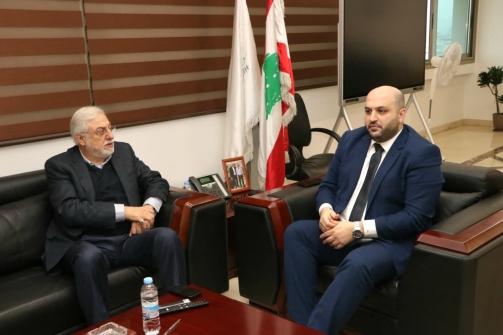 ناصر الدين ترأس اجتماعا للبحث في الاجراءات المتعلقة بسلامة الغذاء وبملف النازحين