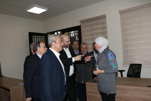 Nassereddine Inspects the Turkish Hospital in Sidon