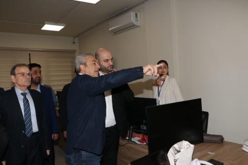 Nassereddine Inspects the Turkish Hospital in Sidon