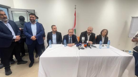 Nassereddine Inspects the Turkish Hospital in Sidon