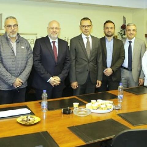 الأبيض جال على القطاع الاستشفائي في الضاحية وأكد على إعادة الإعمار