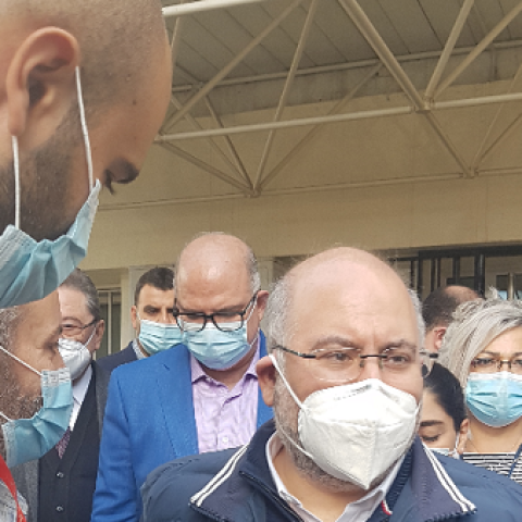 وزير الصحة تفقد مستشفى طرابلس: الحالات خفيفة ولكن علينا أخذ الاحتياطات اللازمة