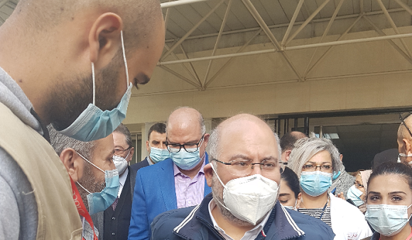 وزير الصحة تفقد مستشفى طرابلس: الحالات خفيفة ولكن علينا أخذ الاحتياطات اللازمة