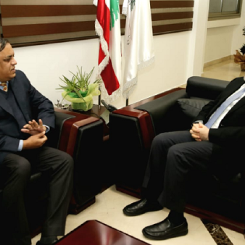 الابيض استقبل سفير الهند مودعا وشكره على جهوده لدعم القطاع الصحي