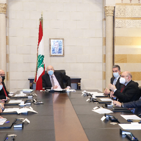 ميقاتي ترأس اجتماع اللجنة الوزارية لكورونا الابيض: كلما ارتفعت اعداد المصابين في المستشفيات كلما اقتربنا من الاقفال العام 