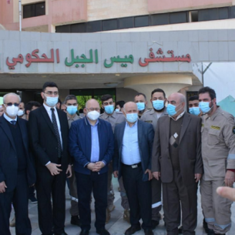 وزير الصحة من مستشفى ميس الجبل: نسعى لدعم المستشفيات الحكومية 