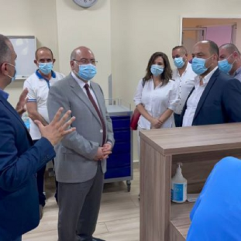 الأبيض جال في مراكز الشوف الصحية وتفقد مستشفى جزين الحكومي
