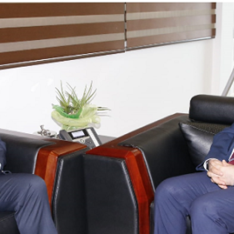 الأبيض بحث والسفير الإيراني الجديد في مجالات التعاون