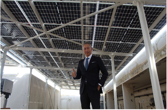 Japan and the UNOPS Support RHUH With Solar PV Systems and Medical Supplies