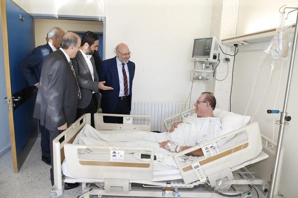 Abiad Visits Al-Shahar Al-Gharbi and Bchamoun Hospitals