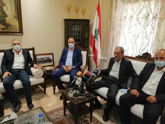 حسن أمام وفد من أكروم: اللامركزية الإنمائية والصحية ضرورة ويجب ألا يكون الدواء موضوع تجاذب