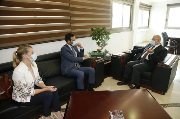 Minister Abiad Discussed with the International Committee of the Red Cross Projects to Support the Health Sector
