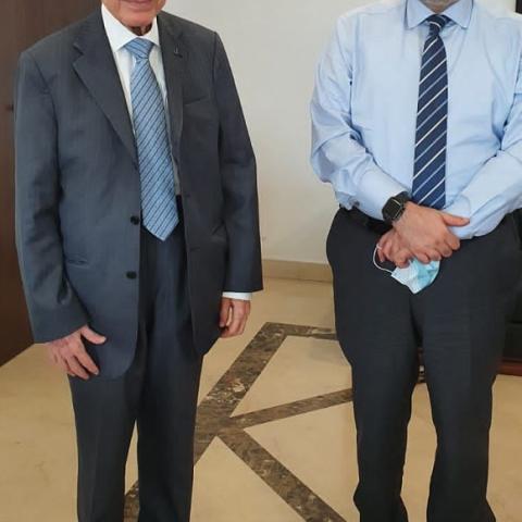 الخليل زار وزير الصحة ونقل عنه استعداده لبذل كل اللجهود لتذليل العقبات بشأن مستشفى حاصبيا