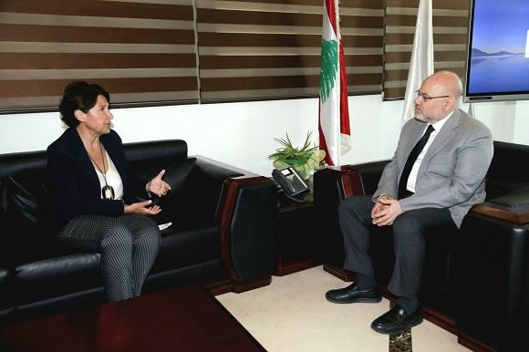 Abiad and Grillo Discussed Projects Funded by the Government of France for the Support of Gov. Hospitals