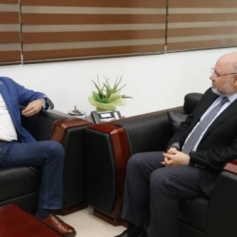 الابيض تابع مع عبدالله أوضاع القطاع الصحي والاستشفائي