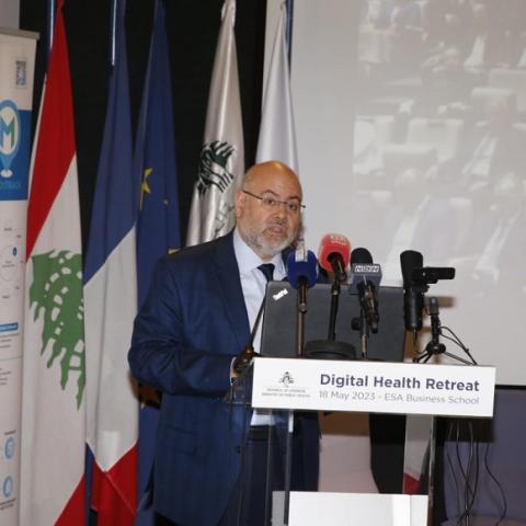 وزير الصحة الدكتور فراس الابيض يفتتح منتدى "التحول الرقمي في القطاع الصحي