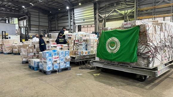 The Council of Arab Health Ministers Provides 7 Tons of Medical Aid to the Ministry of Public Health