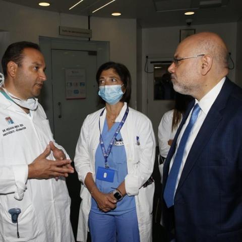 الأبيض في جولة ثانية على المستشفيات