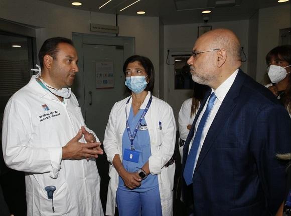 الأبيض في جولة ثانية على المستشفيات