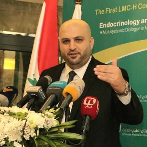 وزير الصحة في المؤتمر الطبي الاول لمستشفى السان جورج الحدت عن الغدد الصماء