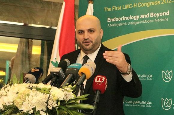 وزير الصحة في المؤتمر الطبي الاول لمستشفى السان جورج الحدت عن الغدد الصماء