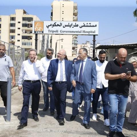 الأبيض في مستشفى طرابلس الحكومي في القبة