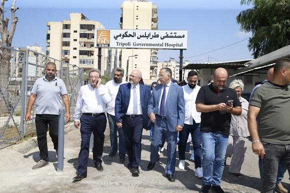الأبيض في مستشفى طرابلس الحكومي في القبة