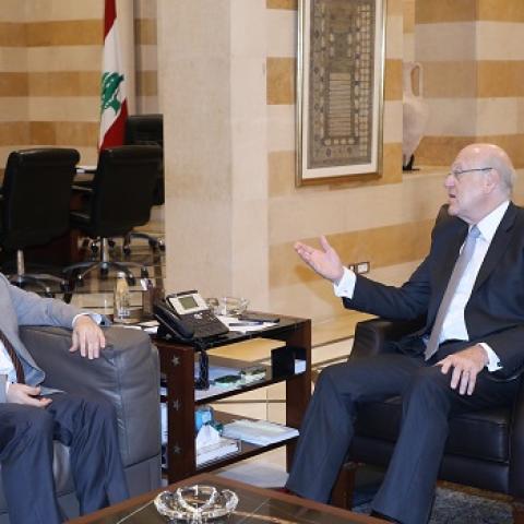الأبيض التقى ميقاتي: هناك تزايد في الاصابات بكورونا ولكن الوضع في المستشفيات تحت السيطرة