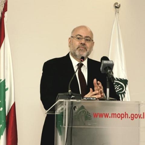 الأبيض خلال إطلاق الحملة الوطنية للتوعية ضد التسمم بالرصاص: مستمرون بتقديم خدماتنا في قطاع الصحة