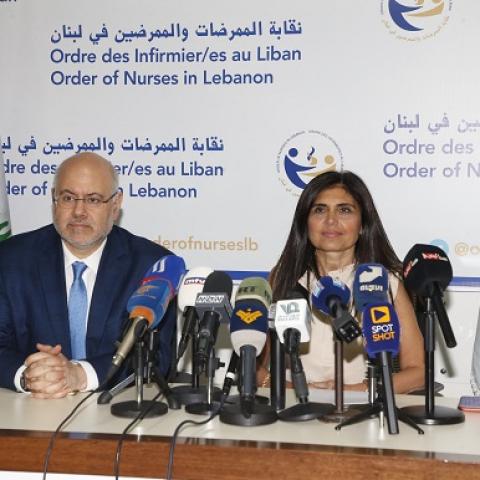 نقابة الممرضات والممرضين تعلن عن حملة التطوع تحت عنوان "تعزيز الكادر التمريضي"