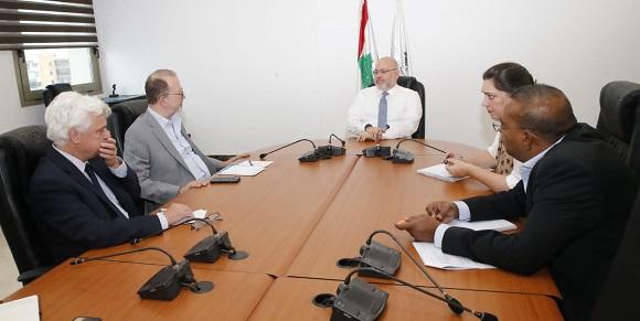 الأبيض التقى نائب المدير التنفيذي لليونيسف وتأكيد على استمرار الدعم للقطاع الصحي