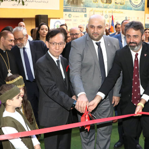 ناصر الدين إفتتح مشروع تحسين الخدمات في مركز قره كوزيان بدعم من اليابان