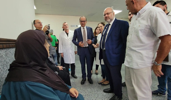 Minister Abiad Toured Nabih Berri Governmental University Hospital in Nabatiyeh