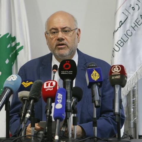 الأبيض فصّل التسهيلات الطبية المقدمة للنازحين وتأمين التواصل على 1214 و1787
