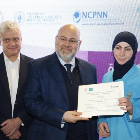 الابيض افتتح قسم العناية المركزة لحديثي الولادة في مستشفى بعلبك
