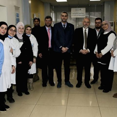 وزير الصحة زار مركز المكارم ومستشفى اورانج ناسو
