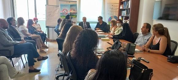 اجتماع تنسيقي في وزارة الصحة لإطلاق استراتيجية وطنية  في مناسبة "اليوم العالمي للامتناع عن التبغ" 