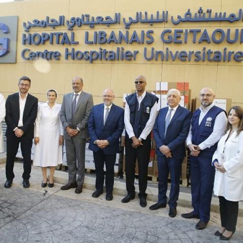 جولة تفقدية للأبيض على قسم الحروق في الجعيتاوي برفقة ريزا وأبو بكر