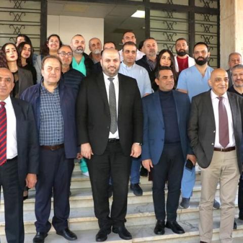 ناصر الدين تفقد مستشفيات حكومية ومراكز رعاية في البقاع الغربي وراشيا 