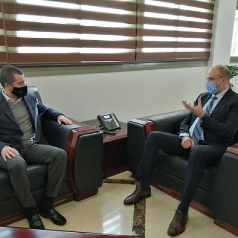 وزير الصحة استقبل النائب فتفت وبحثا في تجهيز الشمال صحيا
