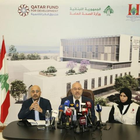 الخاطر جالت برفقة الأبيض وياسين في مستشفى الكرنتينا