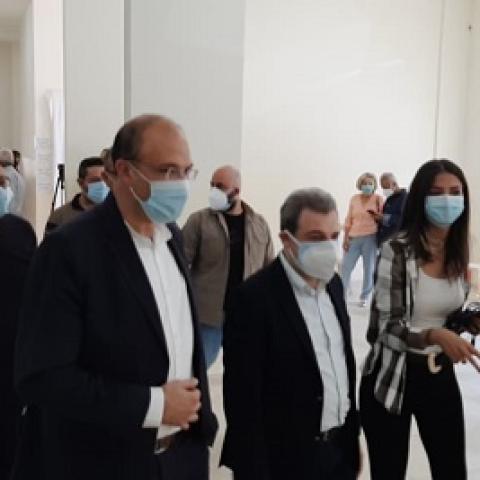 وزير الصحة زار مستشفى راشيا