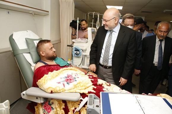 Minister Abiad Toured Four Governmental Hospitals in the North